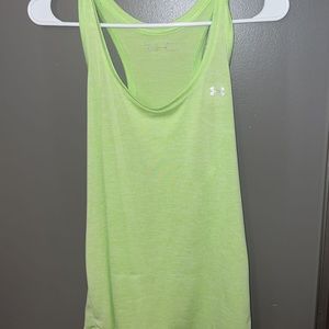 Neon under armour tank